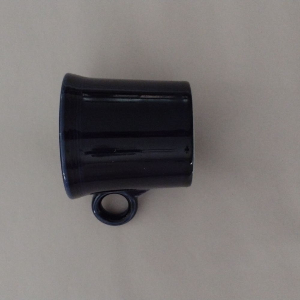 Fiestaware Ring Handle Mug Cobalt Blue (b300)